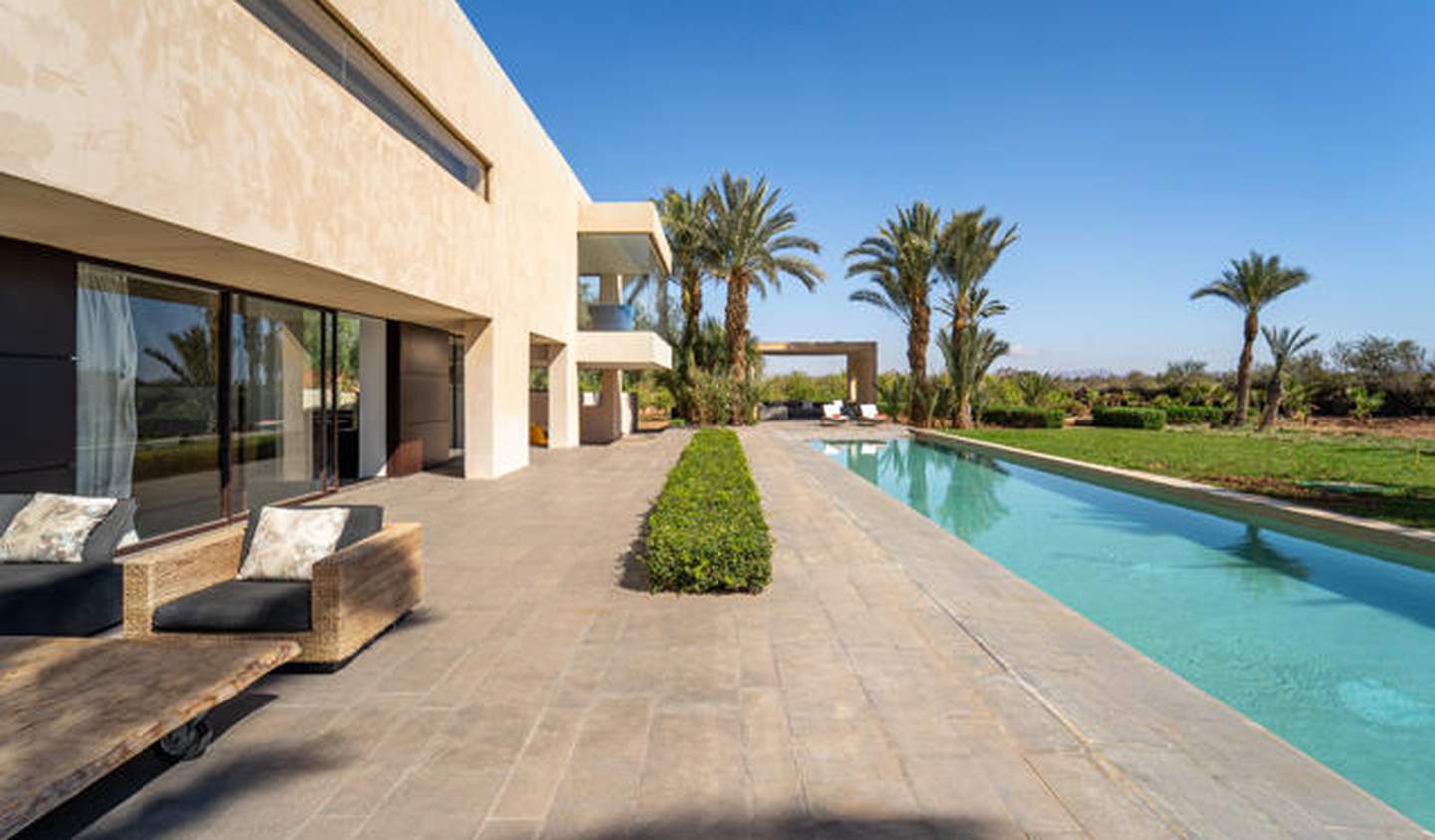 Villa avec piscine et terrasse Marrakech