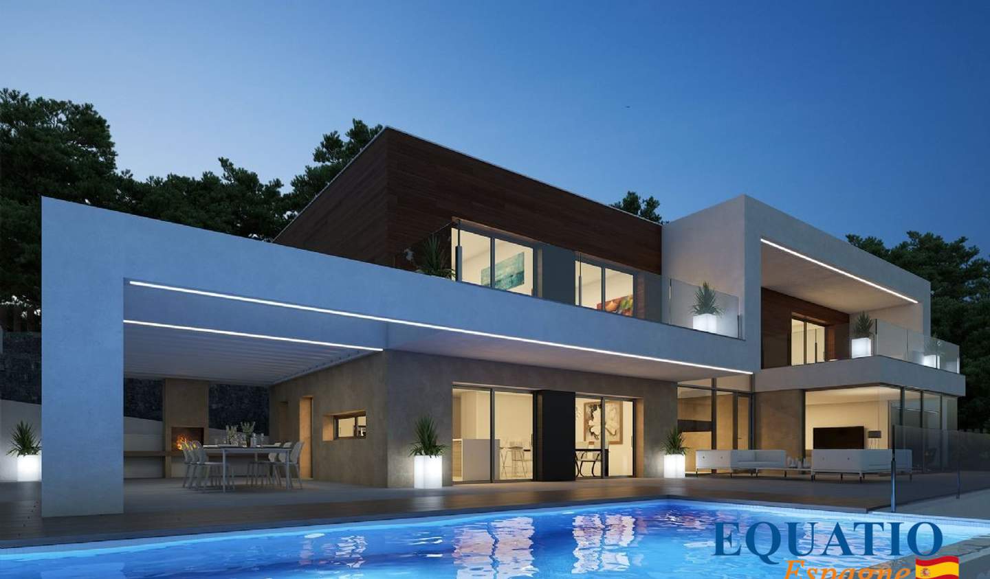 Villa avec piscine et terrasse Calp