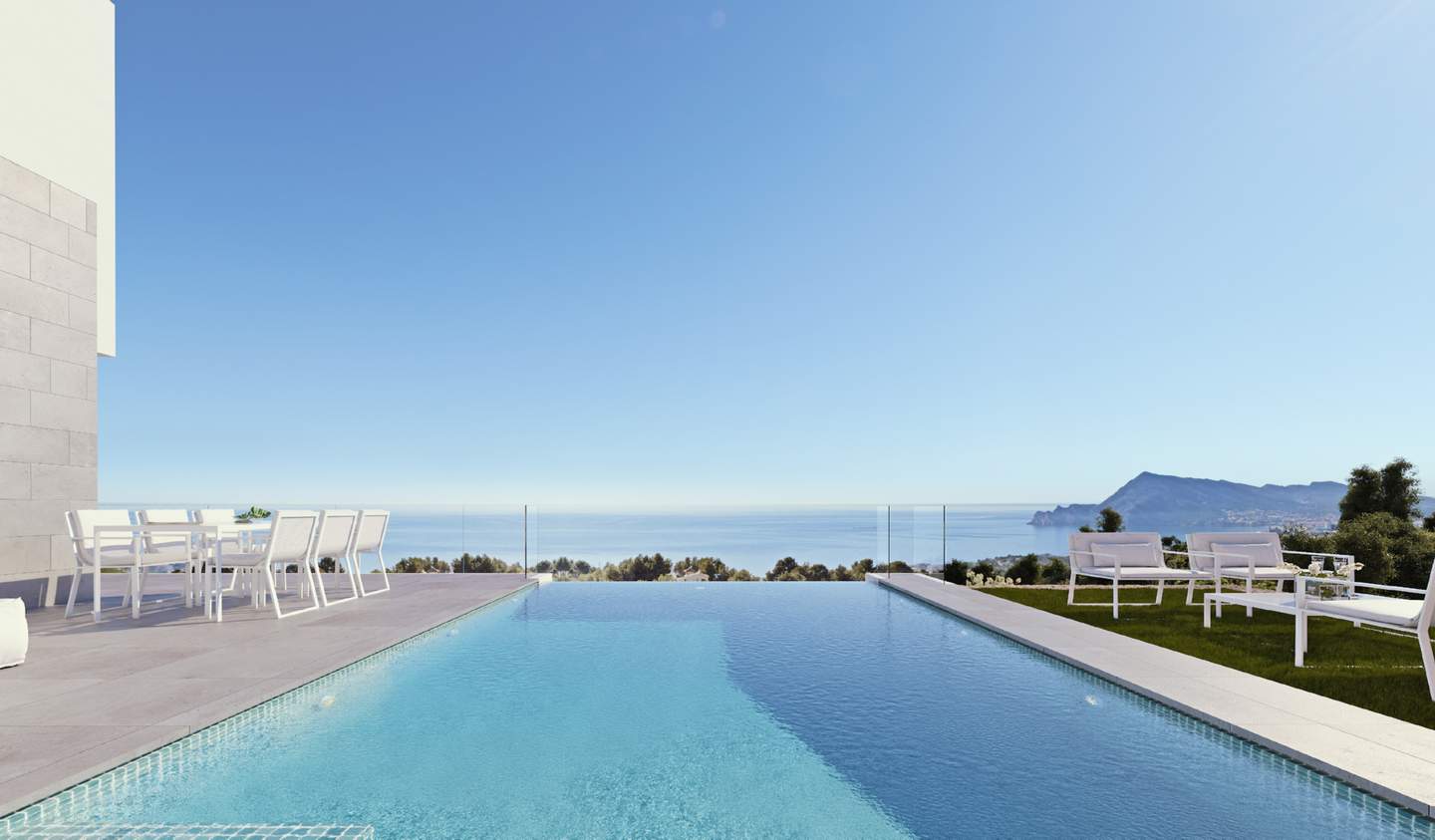 Villa with pool and terrace Altea