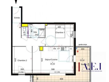 Vente D Appartement 3 Pieces A Six Fours Les Plages 83 Appartement A Vendre