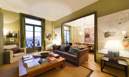 Paris 6th Luxury Apartment With Reception Room Rentals