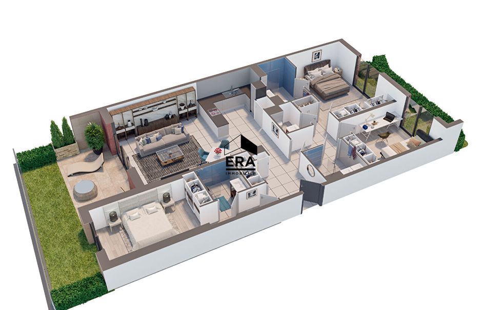 Vente appartement 4 pièces 115.86 m² à Eze (06360), 1 380 000 €