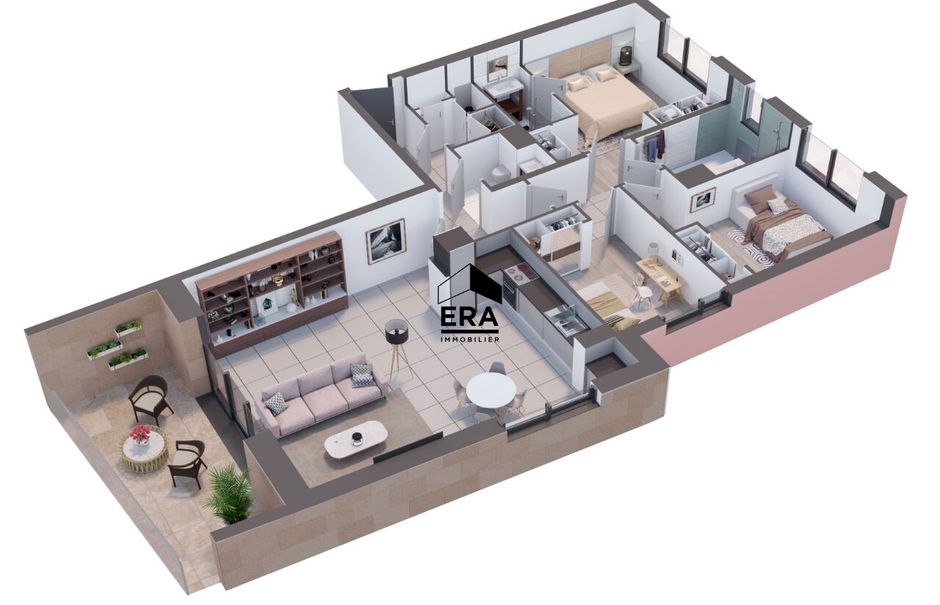 Vente appartement 4 pièces 98.95 m² à Eze (06360), 1 075 000 €