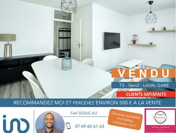 appartement à Laval (53)
