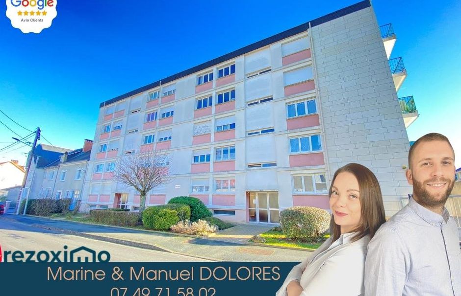 Vente appartement 4 pièces 63 m² à Chateauroux (36000), 76 000 €
