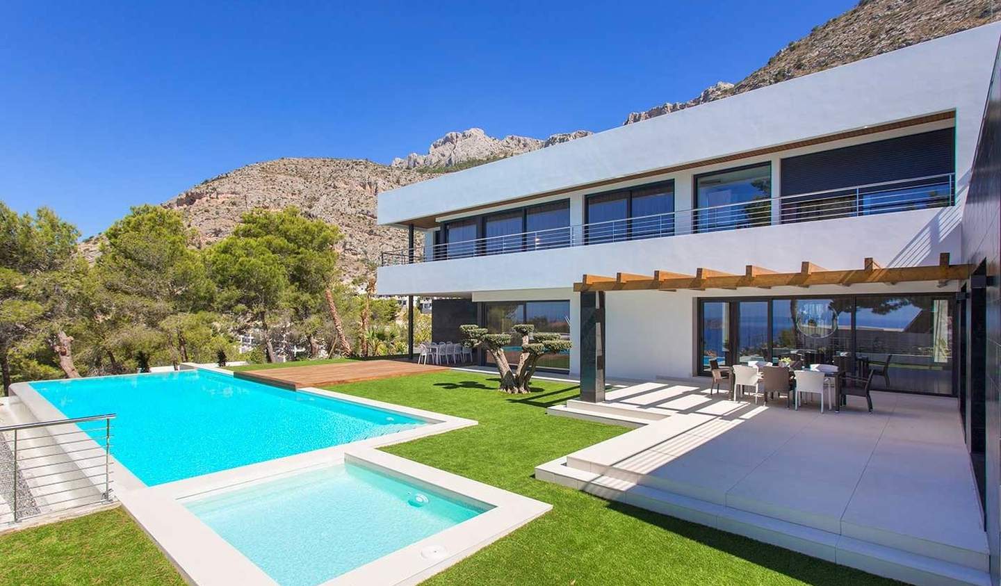 Villa avec piscine et terrasse Altea