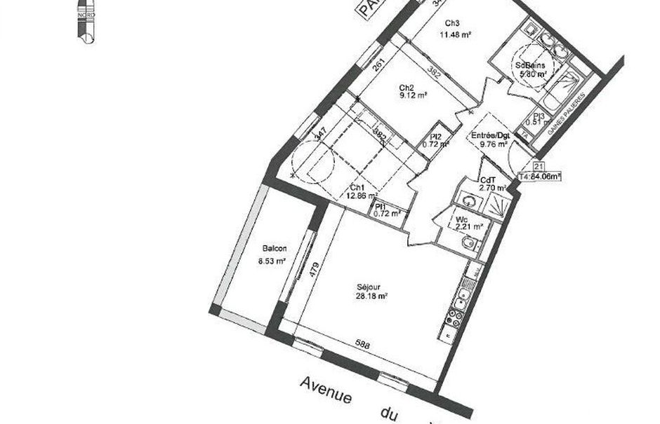 Vente appartement 4 pièces 84 m² à Parentis-en-Born (40160), 353 052 €