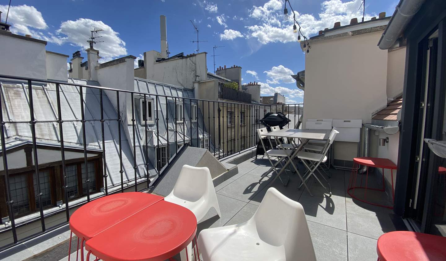 Appartement avec terrasse Paris 4ème