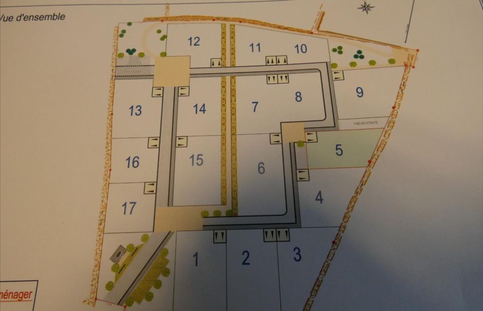 Vente terrain 1 pièce 491 m² à Pleyben (29190), 25 750 €