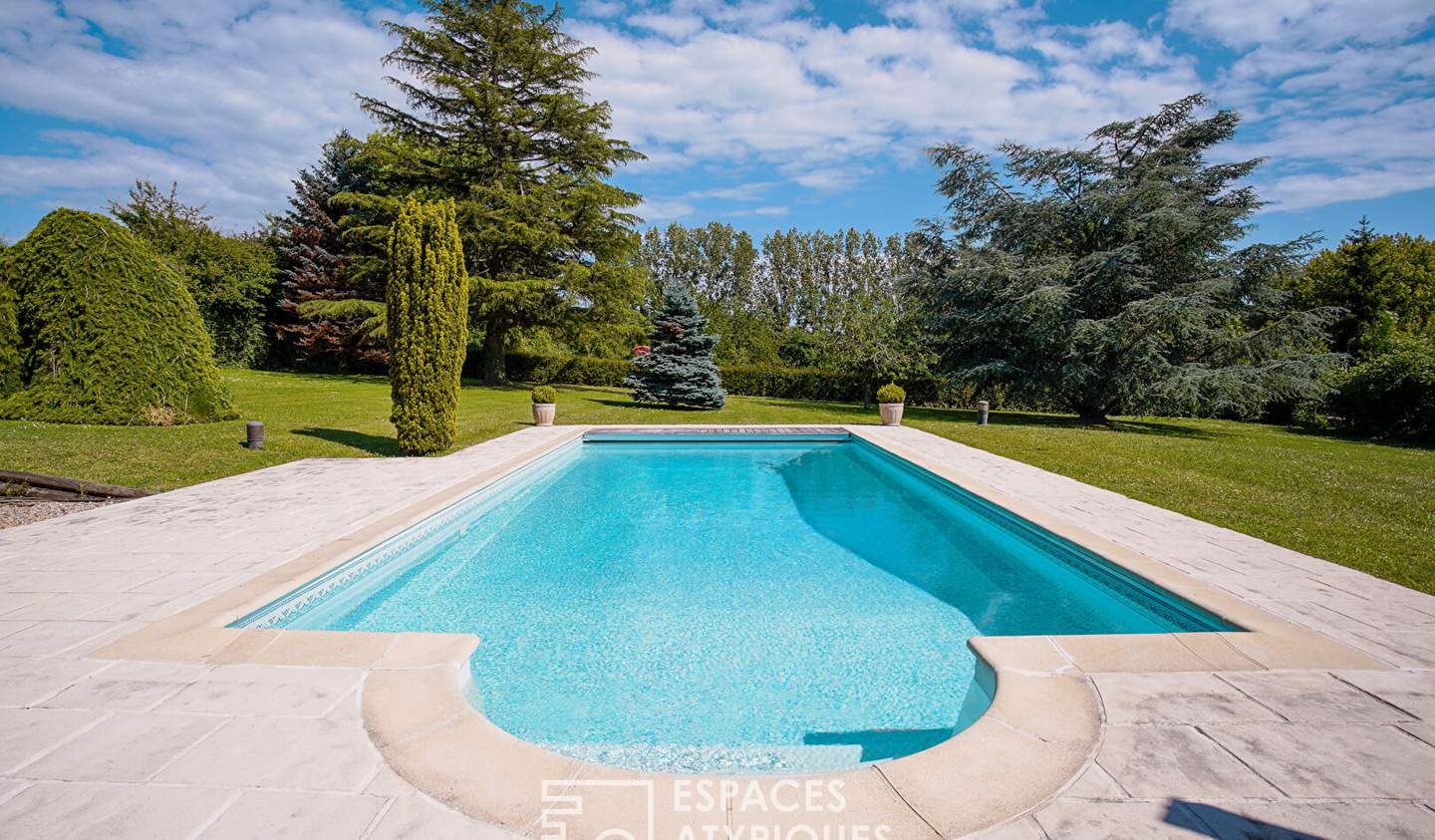 Maison avec piscine et terrasse Deauville