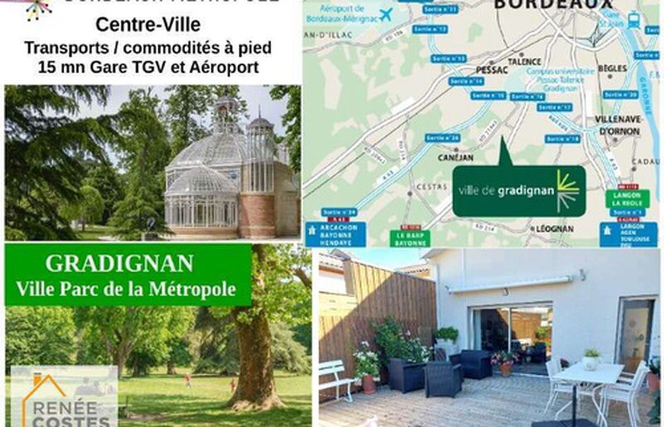 Vente viager 4 pièces 125 m² à Bordeaux (33000), 149 750 €
