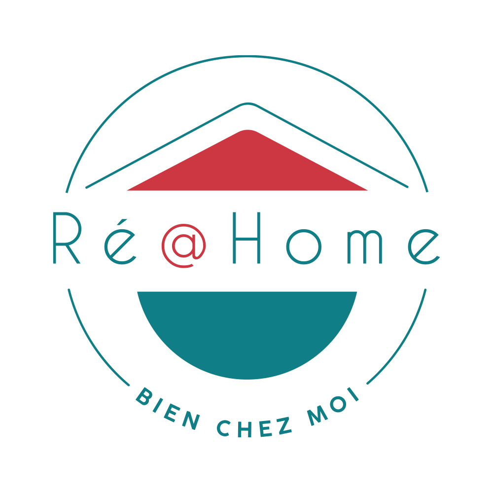 Logo de RE AT HOME